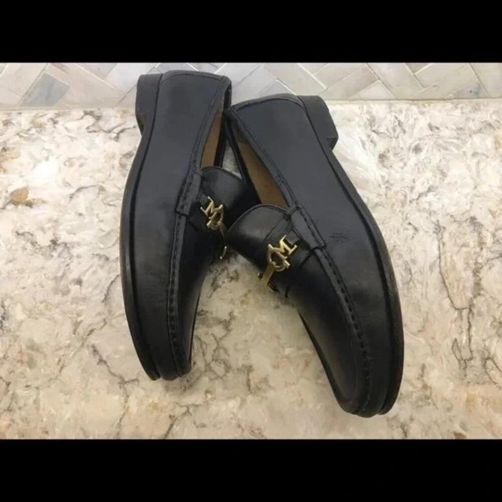Bruno Magli Kurt horse but black loafers size 9 - Picture 4 of 6